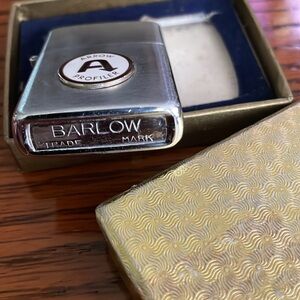 Vintage Barlow Slim Lighter in original box